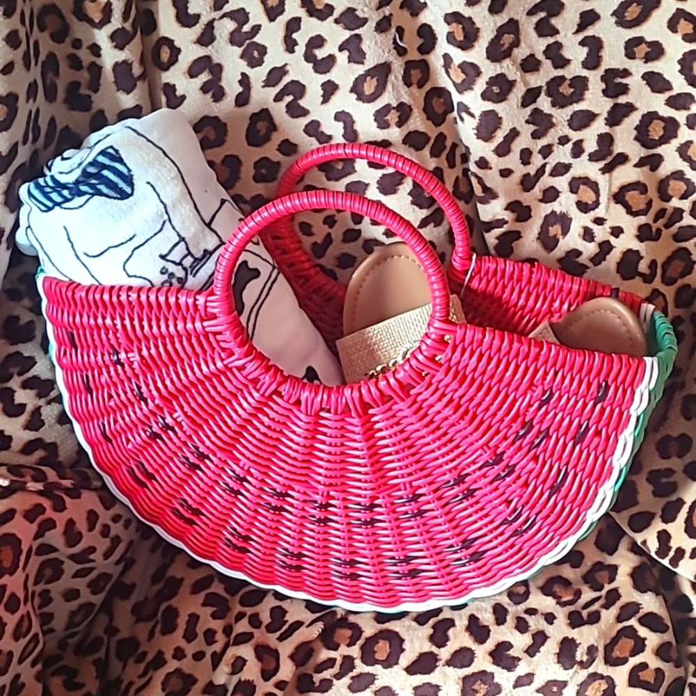 Watermelon Beach Tote 🍉 - Picture 3 of 5